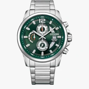 Citizen Chronograph Green Dial Quartz AN3690-56X